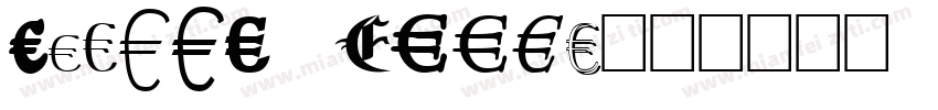 Europa  Light字体转换